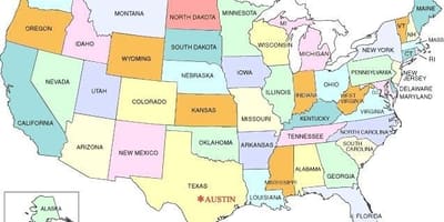 Austin ở mỹ bản đồ