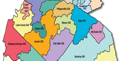 Học khu bản đồ Austin